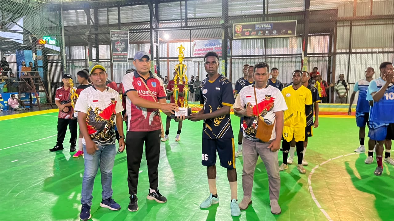 Juara 2 Lomba futsal Kab asmat 